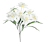 White Daffodil Floral Bush, 18"