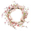 Pink Cherry Blossom Floral Wreath, 26"