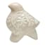 Tracey Boyd White Ceramic Bird Figurine, 5"