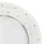 Willow Crossley Gold Star Design Glass Charger Plate