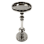 Silver Metal Pillar Candle Holder, Small