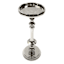 Silver Metal Pillar Candle Holder, Large