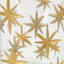 Willow Crossley Gold Etched Star Glass Votive Candle Holder, 2.6"