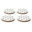 Honeybloom Set of 4 Bee Printed Coasters
