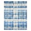 (E459) Ty Pennington Hale Indigo Flatweave Area Rug, 8x10