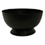 Found & Fable Black Metal Pedestal Bowl