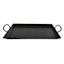 Found & Fable Black Metal Serving Tray with Handles