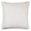 Providence White Four Corner Frame Stitch Cotton Throw Pillow, 20"