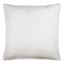 Providence White Four Corner Frame Stitch Cotton Throw Pillow, 20"