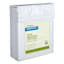 4-Piece White 300 Thread Count 100% Brushed Cotton Percale Sheet Set, Queen