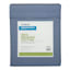 4-Piece Blue 300 Thread Count 100% Brushed Cotton Percale Sheet Set, Twin