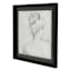 Providence Glass Framed Sketch Print Wall Art, 14"
