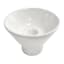 Tracey Boyd White Round Ceramic Candle Holder, 3"
