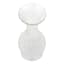 Willow Crossley Twisted Trumpet Clear Glass Vase, 10"