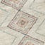 (C121) Found & Fable Sedona Multicolor Diamond Design Shag Area Rug, 5x7