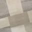 (A444) Siroc Neutral Blocks Area Rug, 5x7