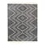 (B711) Honeybloom Grey Area Rug, 7x10