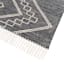 (B711) Honeybloom Grey Area Rug, 7x10