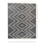 (B711) Honeybloom Grey Area Rug, 7x10