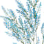 7-Head Blue Astilbe Floral Bush, 19"