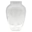 Providence Etched Wide Mouth Glass Vase, 9"