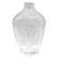 Providence Etched Narrow Mouth Glass Vase, 14.2"