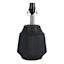 Tracey Boyd Matte Black Textured Small Lamp Base, 13"