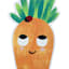 Tiny Dreamers Carrot Wall Decor, 6x16