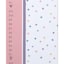 Tiny Dreamers Pink Polka Dot Height Ruler Wall Art, 12x48