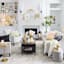 Providence Gold Faux Wood Ornate Top Wall Mirror, 25x37