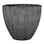 Black Scalloped Outdoor Planter, Small
