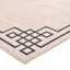 Providence Fenix Ivory Border Accent Rug, 27x45