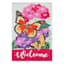 Welcome Butterfly Garden Flag, 18"