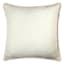Honeybloom Yellow Neutral Floral Embroidered Throw Pillow, 20"