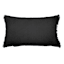 Providence White & Black Palm Tree Embroidered Oblong Throw Pillow, 14x24