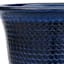 Providence Blue Honeycomb Outdoor Planter, Large