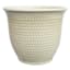 Providence White Honeycomb Outdoor Planter, Large