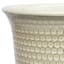 Providence White Honeycomb Outdoor Planter, Medium