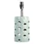 Found & Fable Teal Ceramic Cutout Accent Lamp, 14"