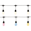 10-Count 8-Function Color Changing Edison Bulb String Light Set