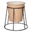 Honeybloom Peach Metal Planter Stand, Small
