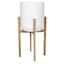 Ty Pennington White Metal & Wood Planter Stand, Large