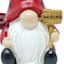 Ladybug Gnome Outdoor Garden Statue, 8"