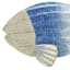 Ty Pennington Ombre Fish Outdoor Garden Statue, 11x6