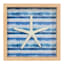 Ty Pennington Blue Framed Star Fish, 8"