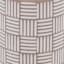 Tan & Ivory Print Ceramic Cylinder Vase, 5"