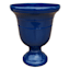 Providence Dark Blue Florian Urn Outdoor Planter, Medium