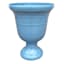 Providence Light Blue Florian Urn Outdoor Planter, Large
