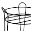 Black Metal Wire Plant Stand, Small