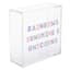 Tiny Dreamers Rainbows Block Sign, 4"